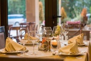 Table de restaurant