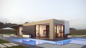 Villa en piscine