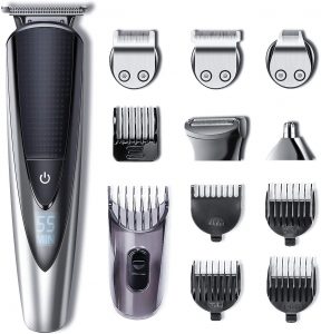 Hatteker Tondeuse Barbe Rasage Tondeuse Cheveux