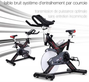 Sportstech Vélo d’Appartement ergomètre SX400