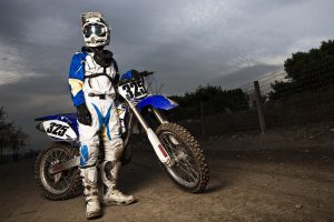 Moto de course amateur