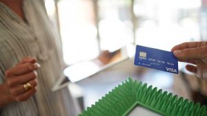 Carte visa pour payer